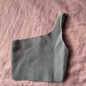 Aritzia sculpt off shoulder tank